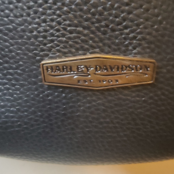 Harley-Davidson Women's Midnight Rider Studded Leather HOBO Purse - Picture 8 of 8